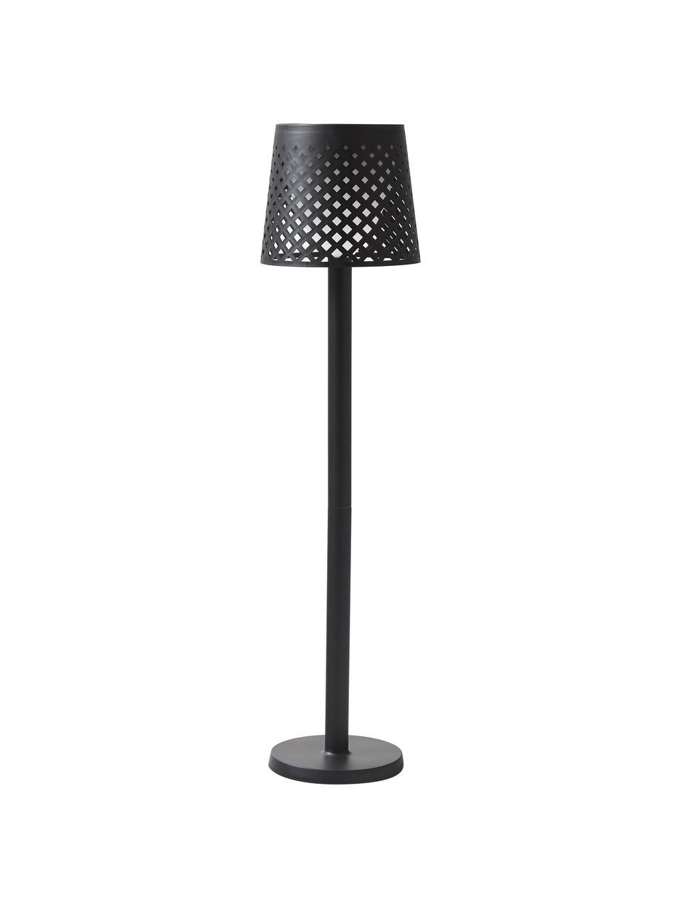 Lampa solarna 5w1 Greta, Tworzywo sztuczne, Czarny, Ø 16 x W 64 cm