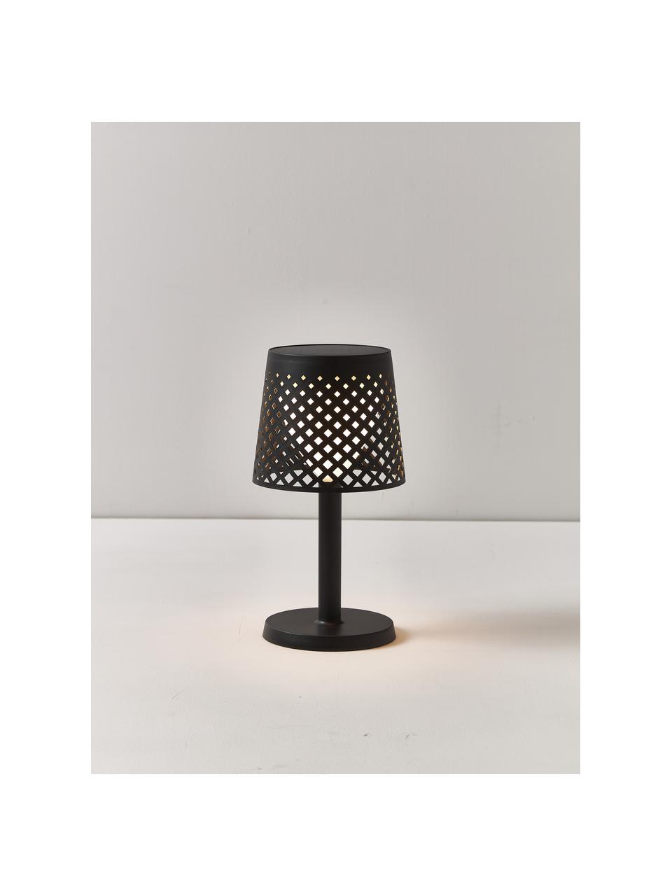 Lampa solarna 5w1 Greta, Tworzywo sztuczne, Czarny, Ø 16 x W 64 cm