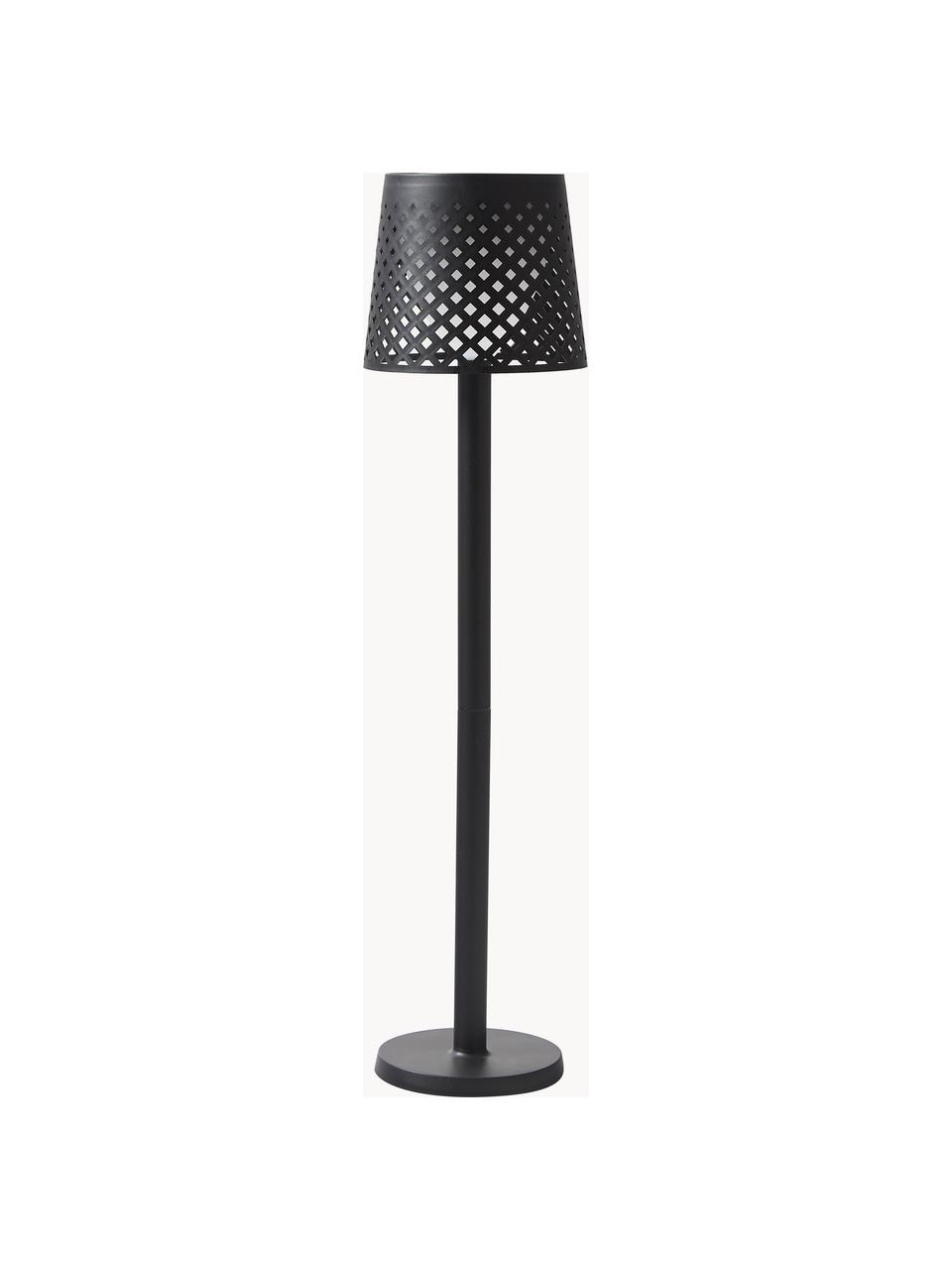 Solar LED lamp Greta 5in1, Kunststof, Zwart, Ø 16 x H 64 cm