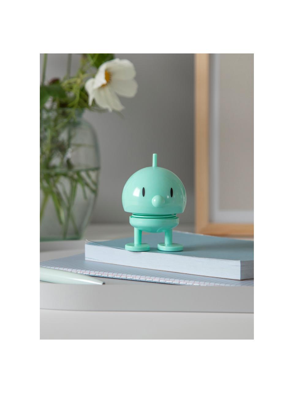 Oggetto decorativo Bumble, alt. 8 cm, Plastica, Verde menta, Ø 5 cm