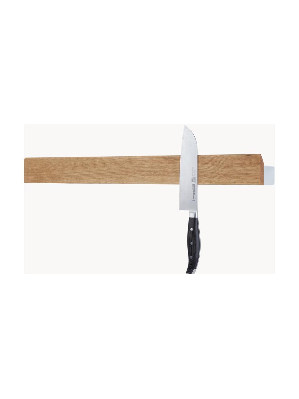 Listwa magnetyczna Flex, Jasne drewno naturalne, biały, S 60 x W 6 cm