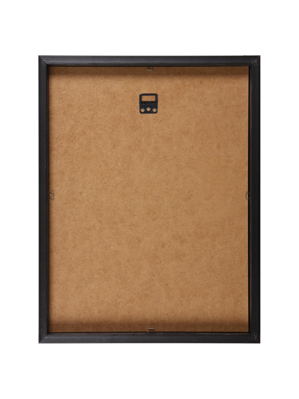Ingelijste digitale print Palm Tree II, Afbeelding: digitale print, Lijst: kunststof frame met glas, Multicolour, B 40 x H 50 cm