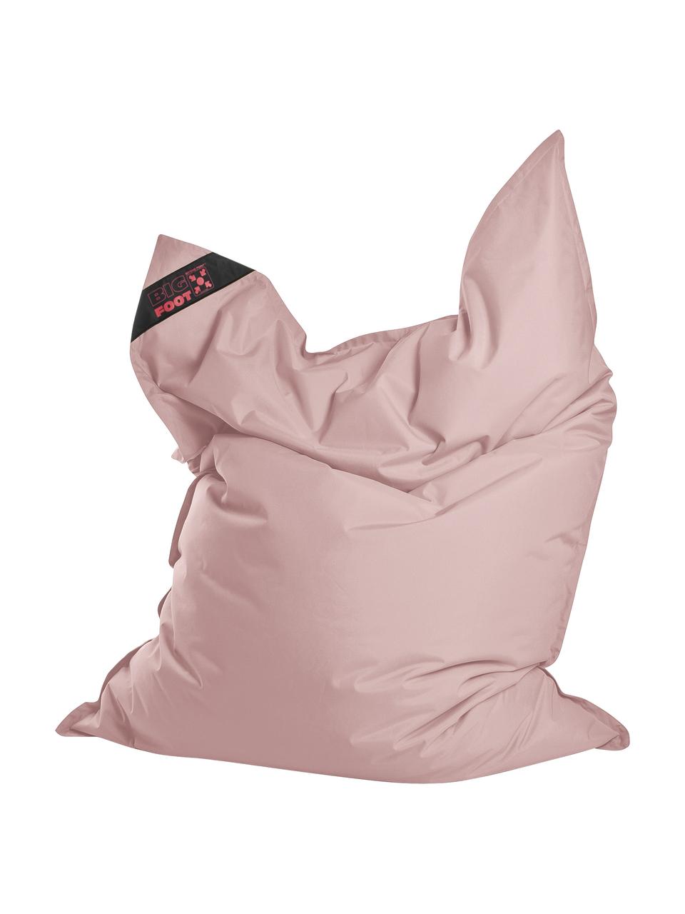 Grote zitzak Scuba in roze, Bekleding: 100 % polypropyleen, uv-b, Roze, B 130 x H 170 cm