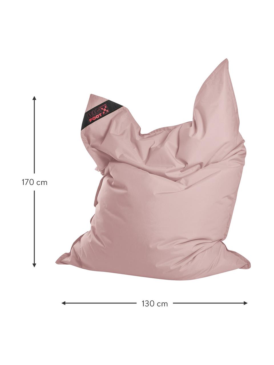 Puf saco grande Scuba, Tapizado: 100% polipropileno, resis, Caqui, blanco, An 130 x Al 170 cm