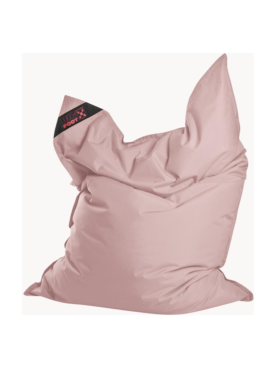 Pouf sacco grande Scuba, Rivestimento: 100% polipropilene resist, Rosa chiaro, Larg. 130 x Alt. 170 cm
