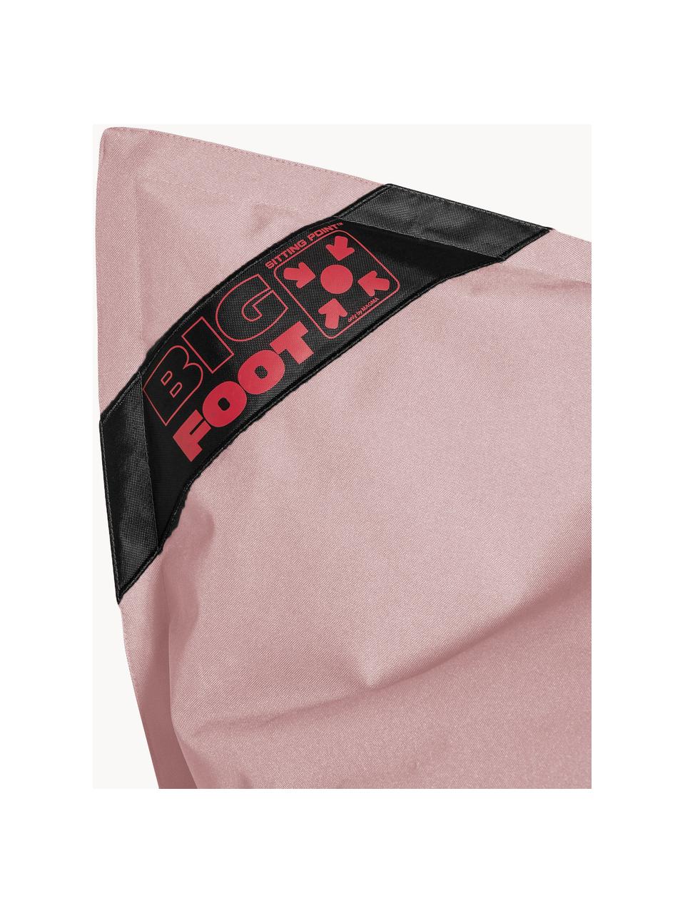 Puf saco grande Scuba, Tapizado: 100% polipropileno, resis, Rosa pálido, An 130 x Al 170 cm