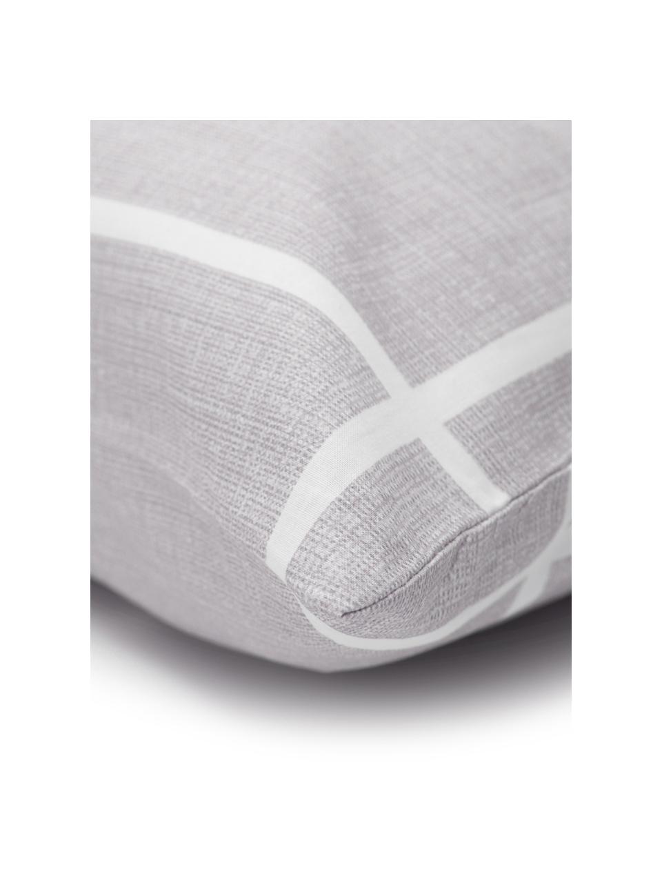 Fundas de almohada Gael, 2 uds., 50 x 80 cm, 100% algodón
El algodón da una sensación agradable y suave en la piel, absorbe bien la humedad y es adecuado para personas alérgicas, Gris, blanco, An 50 x L 80 cm