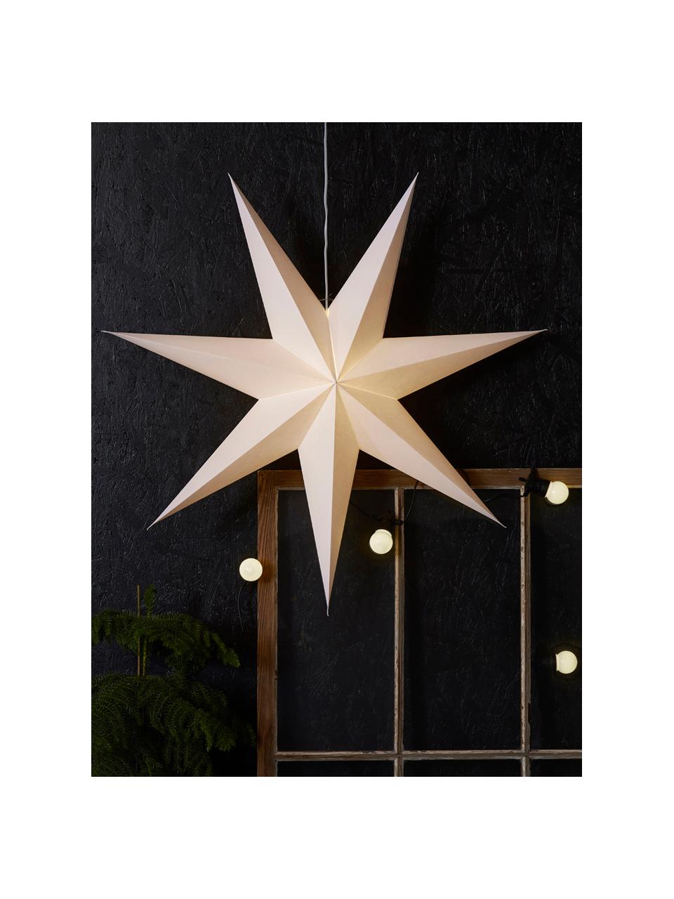 Lampa w kształcie gwiazdy Duva, Biały, Ø 75 cm