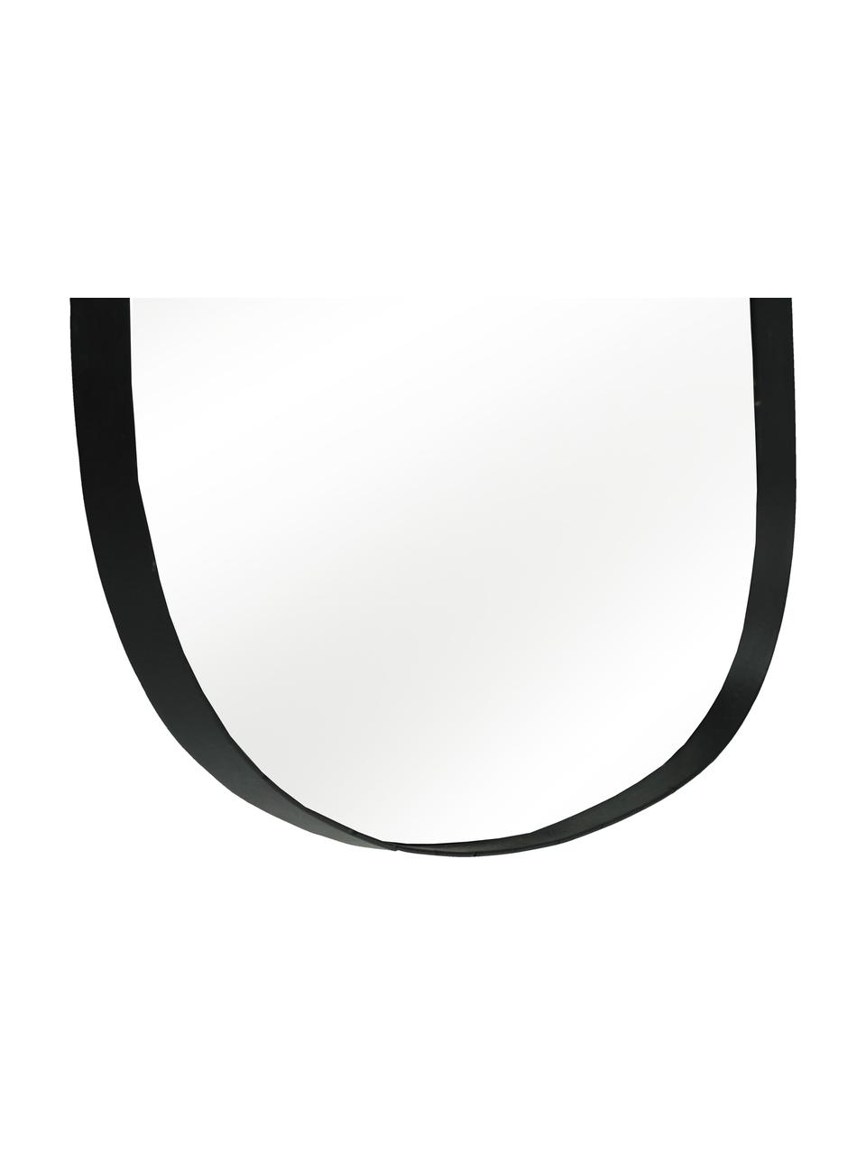 Nástenné zrkadlo s čiernym rámom Codol, Čierna