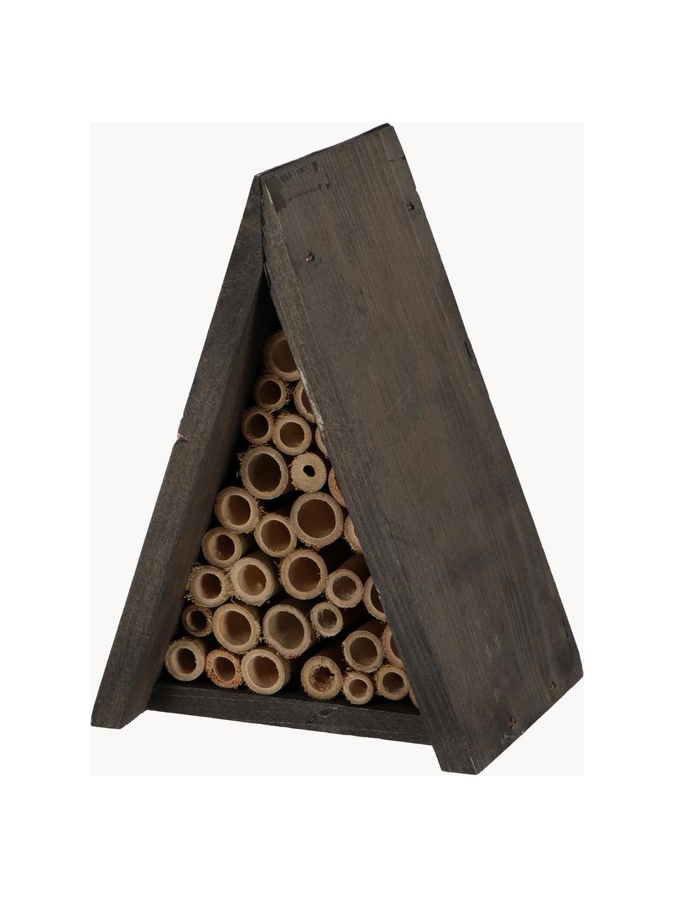 Včelí domek Wigwam, Černá, hnědá, Š 15 cm, V 20 cm