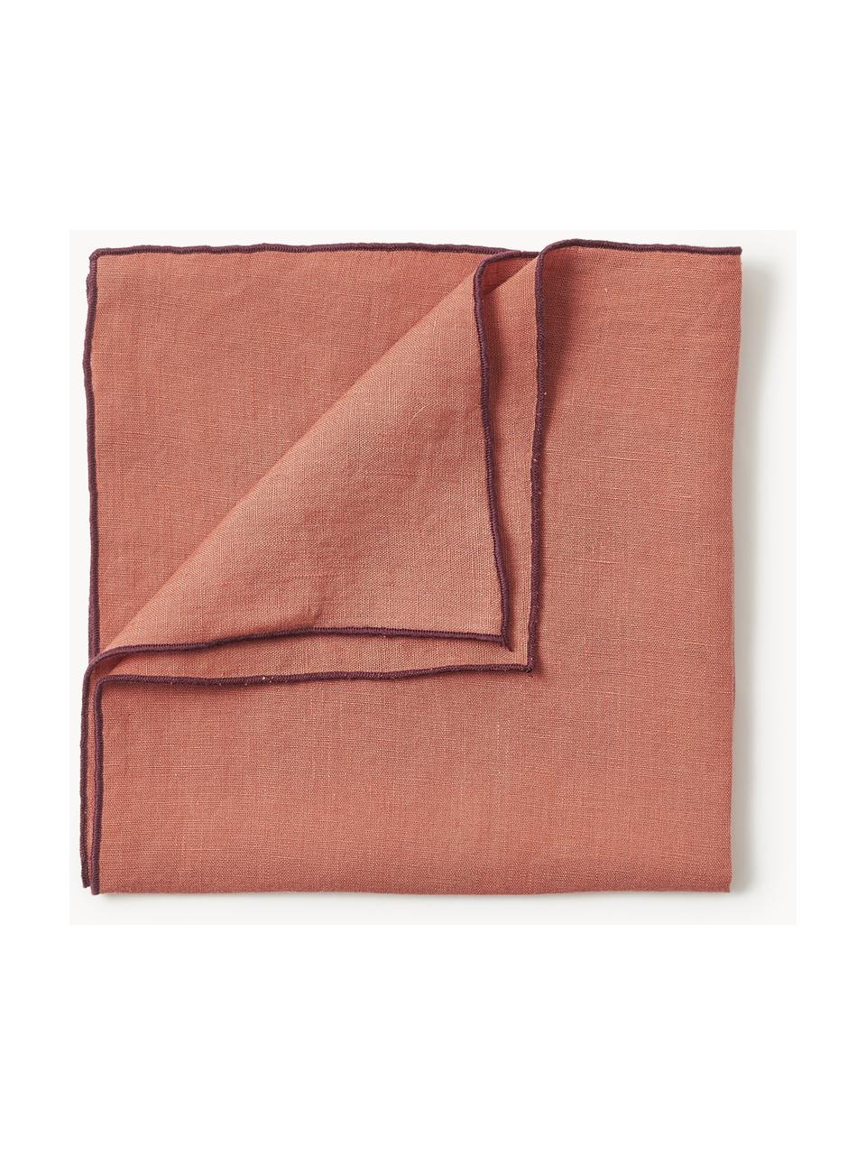 Serviettes en textile Cosmo, 4 pièces, 100 % coton

Le matériau est certifié STANDARD 100 OEKO-TEX®, 4854CIT, CITEVE, Rouge corail, larg. 45 x long. 45 cm