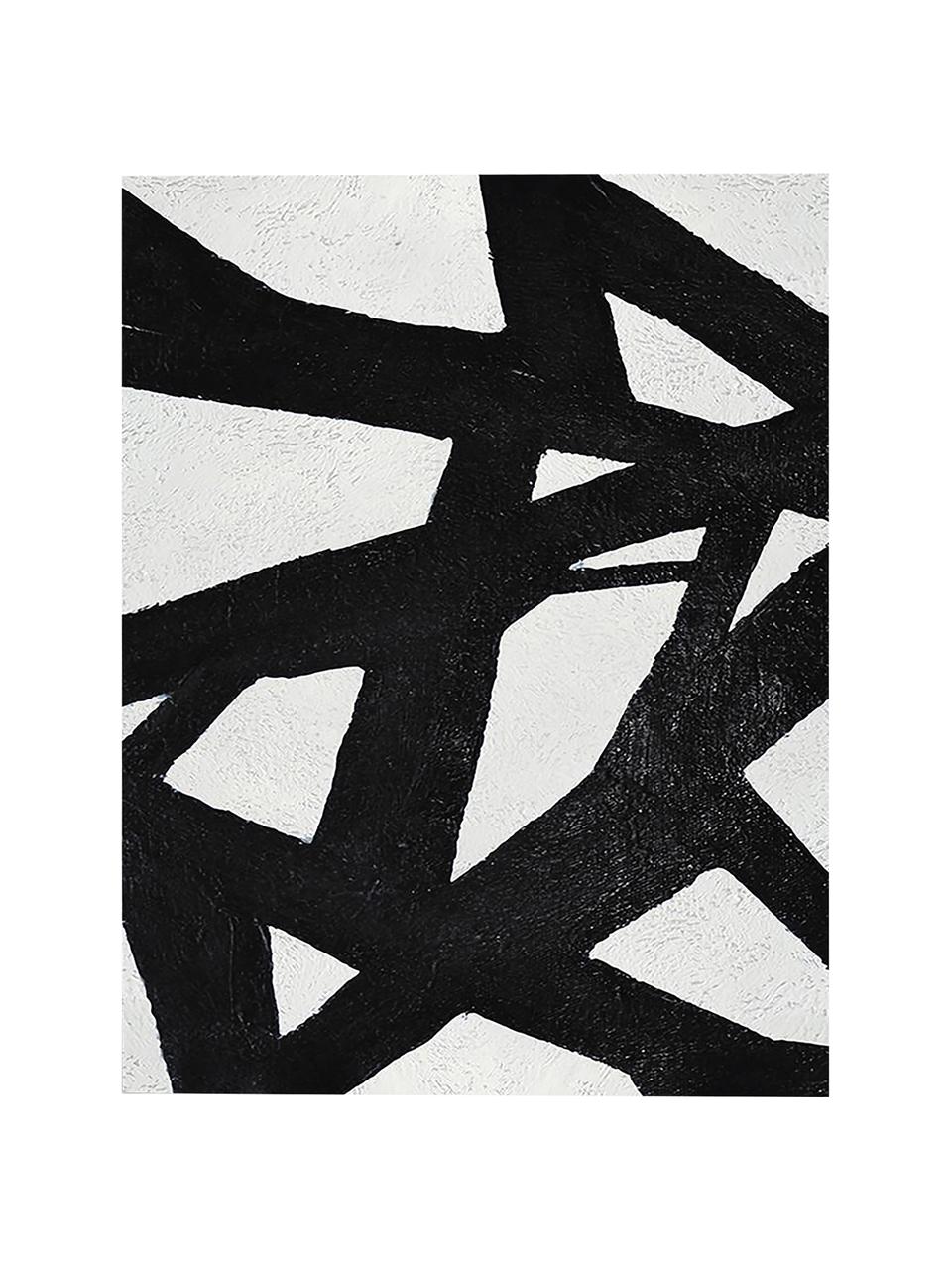 Leinwanddruck Roads, Bild: Digitaldruck auf Leinen, Schwarz, Weiss, 60 x 80 cm