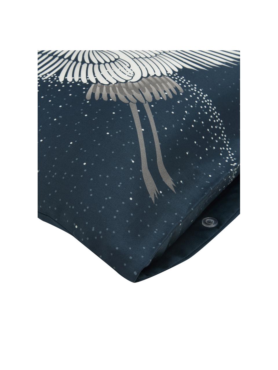 Katoensatijnen dekbedovertrek Yuma, 2-delig, Weeftechniek: satijn Draaddichtheid 210, Multicolour, 140 x 200 cm + 1 kussen 60 x 70 cm
