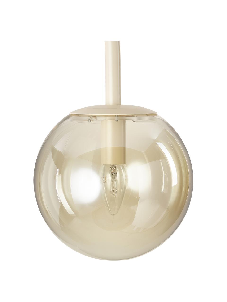 Nástenná lampa Cora, Champagne, béžová, Ø 20 x V 92 cm