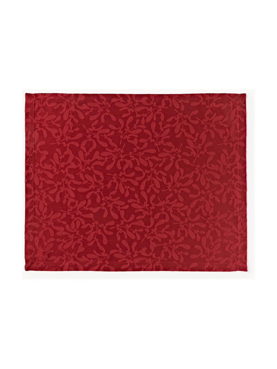 Sets de table avec motif hivernal Hollyn, 2 pièces, 100 % coton

Le matériau est certifié STANDARD 100 OEKO-TEX®, 2534CIT, CITEVE, Rouge, larg. 40 x long. 50 cm