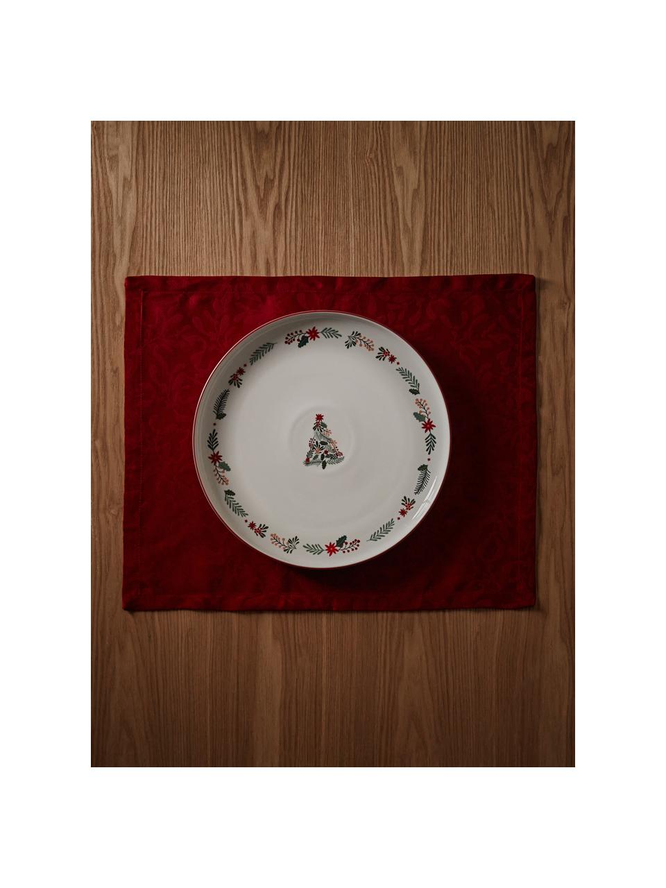 Tischsets Hollyn mit winterlichem Motiv, 2 Stück, 100 % Baumwolle

Das in diesem Produkt verwendete Material ist schadstoffgeprüft und zertifiziert nach STANDARD 100 by OEKO-TEX®, 2534CIT, CITEVE., Rot, B 40 x L 50 cm