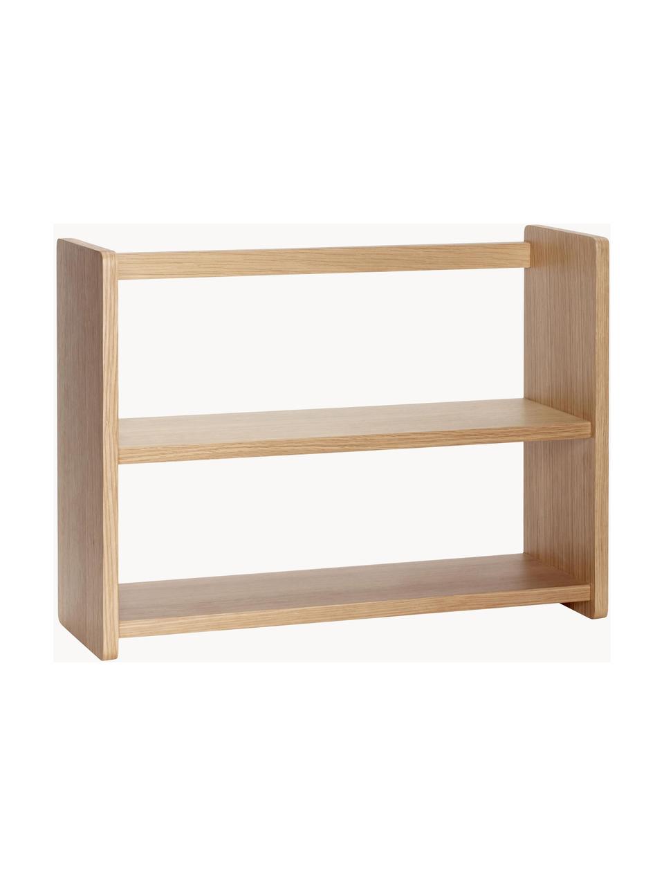 Wandplank Nomad van eikenhout, 100% eikenhout, FSC-gecertificeerd, Eikenhout, B 60 x H 44 cm