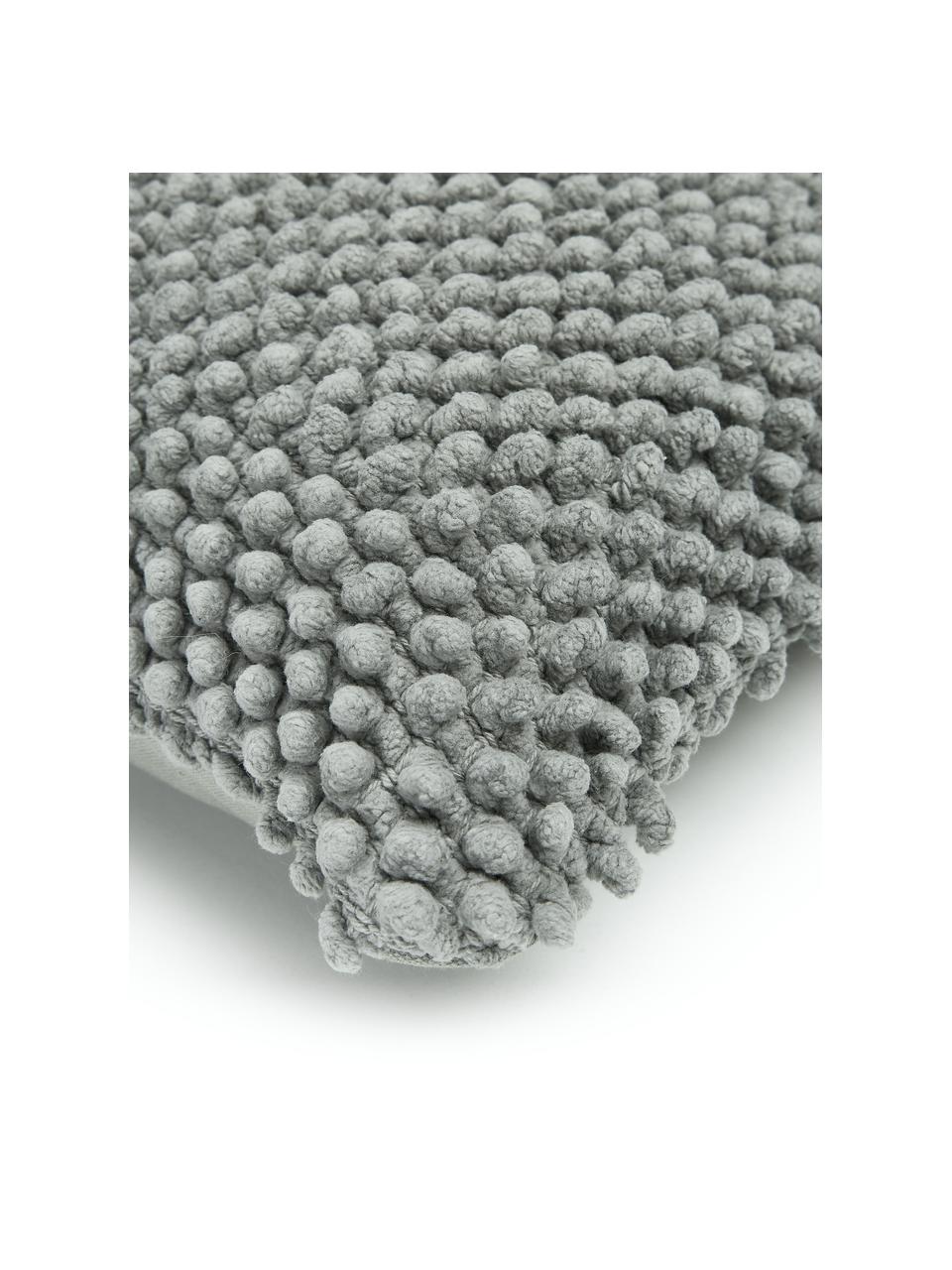 Poszewka na poduszkę ze strukturalną powierzchnią Indi, 100% bawełna, Zielony, S 30 x D 50 cm