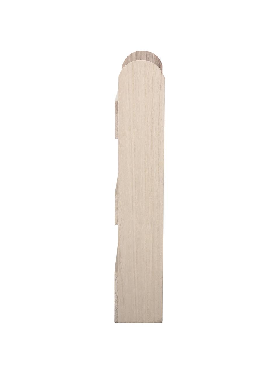 Kinder-Regal Moris aus Paulowniaholz, Paulowniaholz, Helles Holz, B 38 x H 70 cm