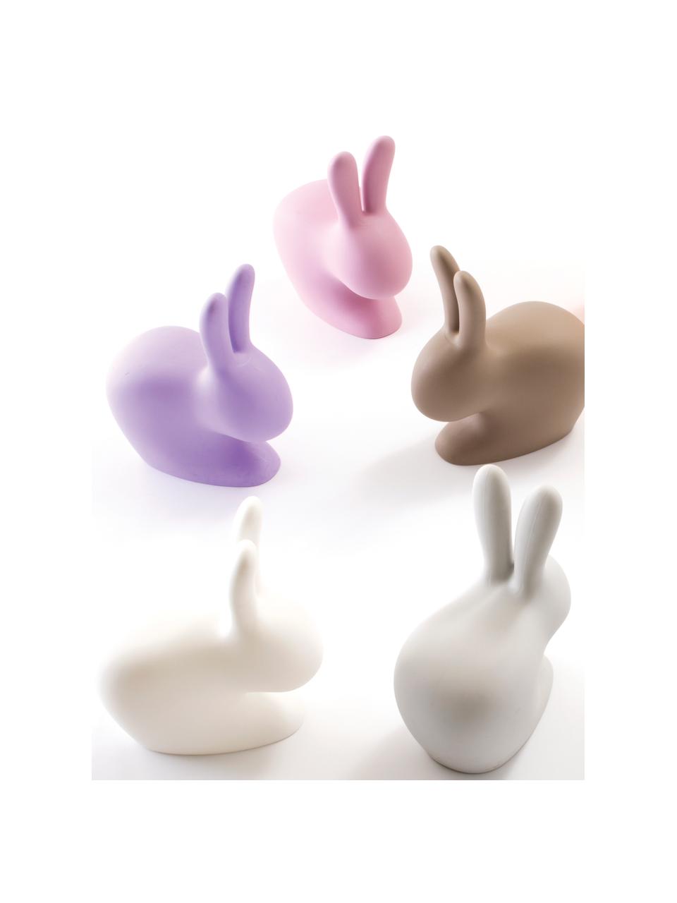 Sgabello per bambini Rabbit, Materiale sintetico (polietilene), Rosa, Larg. 46 x Alt. 53 cm