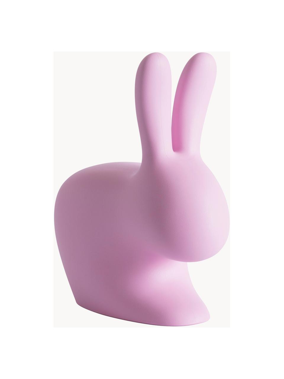 Detská taburetka Rabbit, Plast (polyetylén), Ružová, Š 46 x V 53 cm