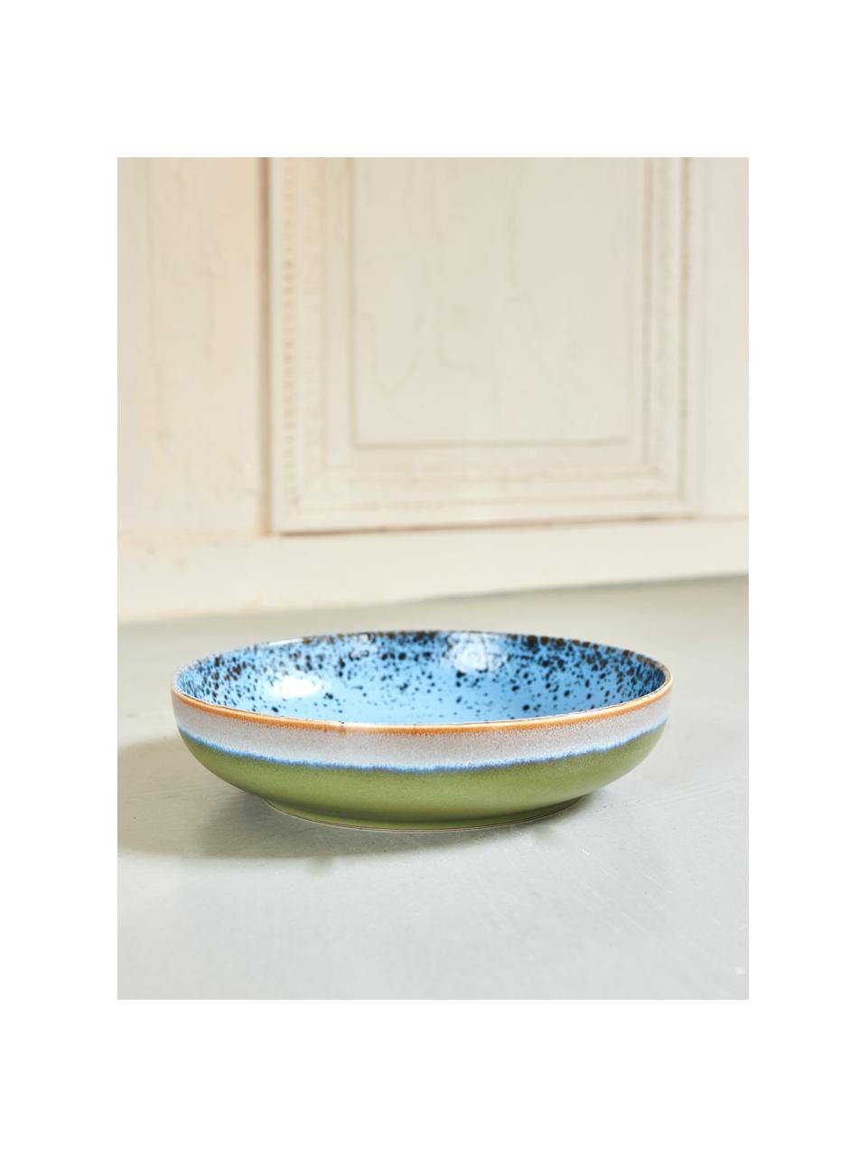 Bol artesanal de gres 70's, Gres, Multicolor, Ø 27 x Al 6 cm