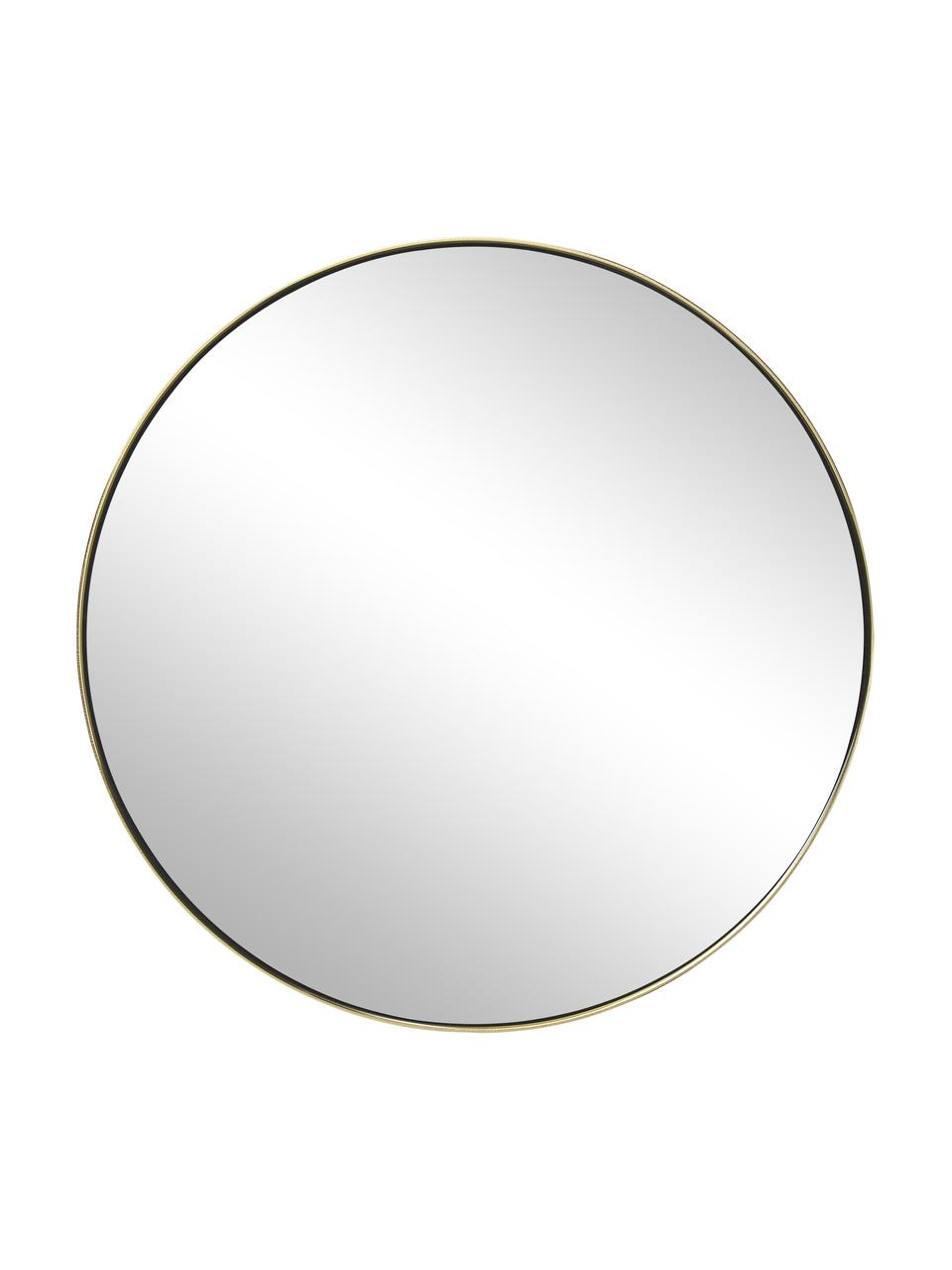 Sada kulatých zrcadel se zlatým kovovým rámem Lacie, 3 díly, Zlatá, Sada s různými velikostmi