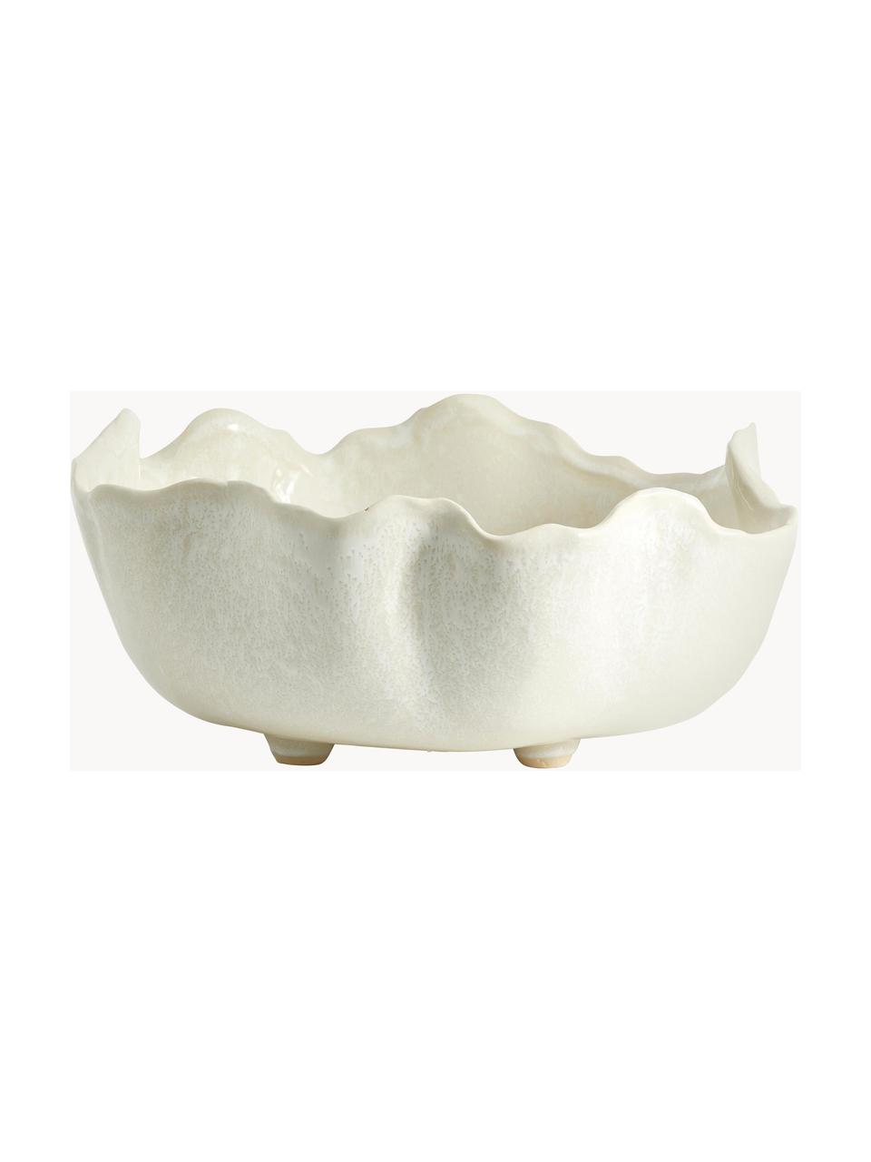 Miska z ceramiki Kauai, różne rozmiary, Ceramika, Odcienie kremowego, Ø 35 x W 14 cm