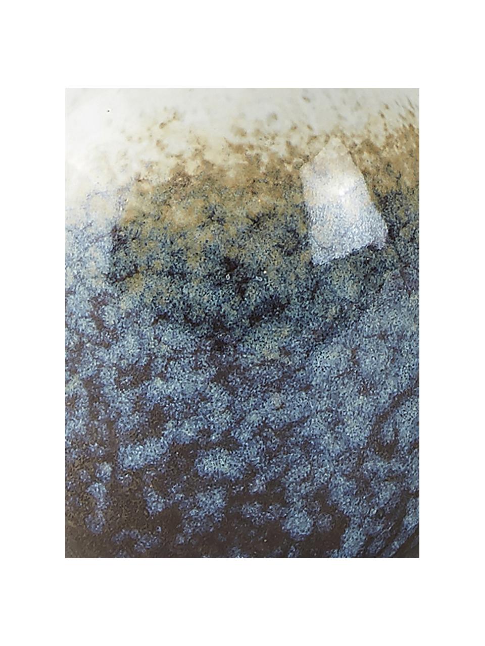 Diffuser Sea Salt (kokosnoot & zeezout), Houder: keramiek, Blauwtinten, wit, Ø 7 x H 10 cm