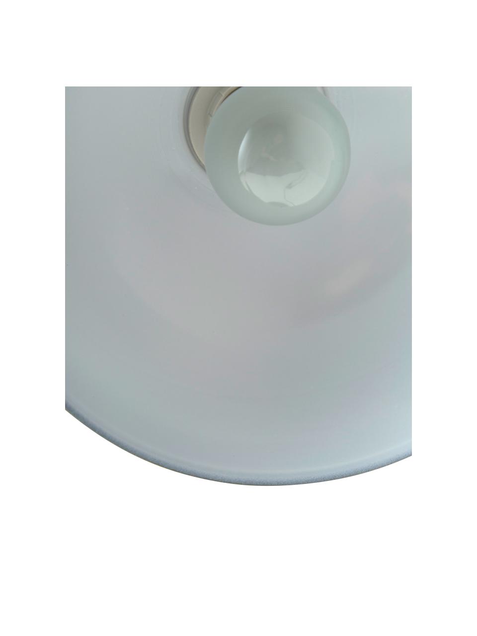 Lampa biurkowa Hood, Zielony, odcienie mosiądzu, S 20 x W 38 cm