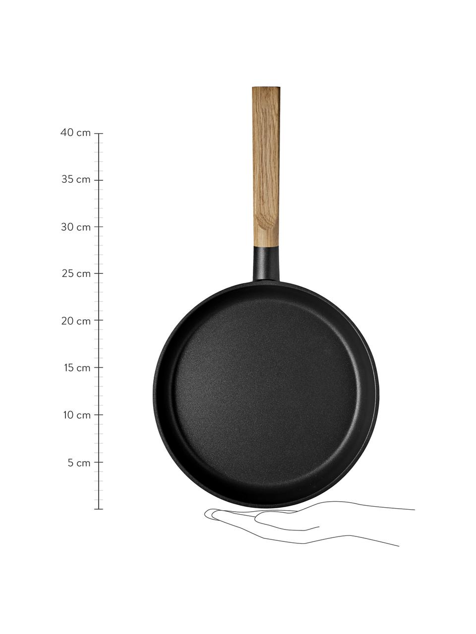 Pánev s nepřilnavým povrchem Nordic Kitchen, Černá, hnědá, Ø 25 cm