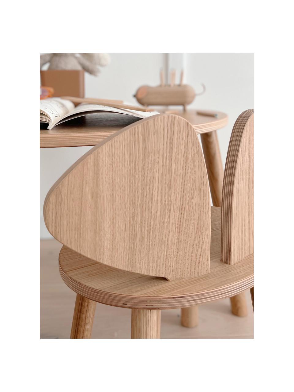 Chaise en bois pour enfant Mouse, Bois de chêne

Ce produit est fabriqué à partir de bois certifié FSC® issu d'une exploitation durable, Chêne, larg. 43 x prof. 28 cm