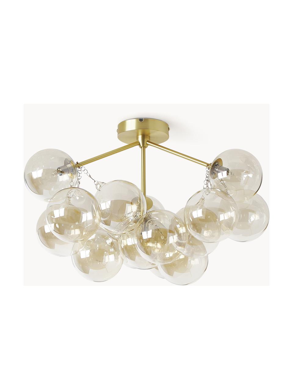 Lampa sufitowa Bubbles, Odcienie złotego, Ø 60 x W 36 cm