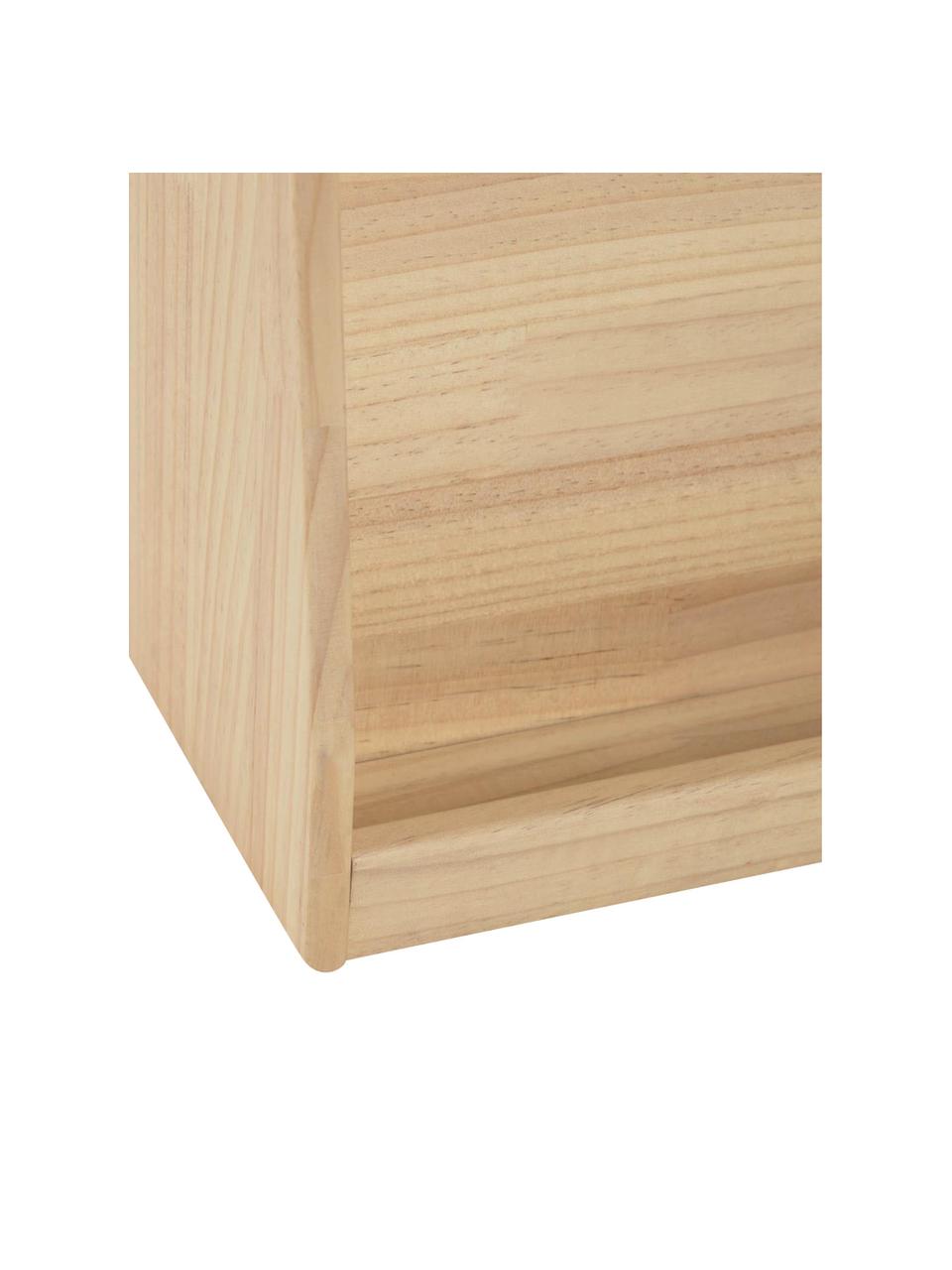 Kinderwandkast Adiventina van grenenhout, Grenenhout, FSC-gecertificeerd, Grenenhout, B 60 x H 70 cm