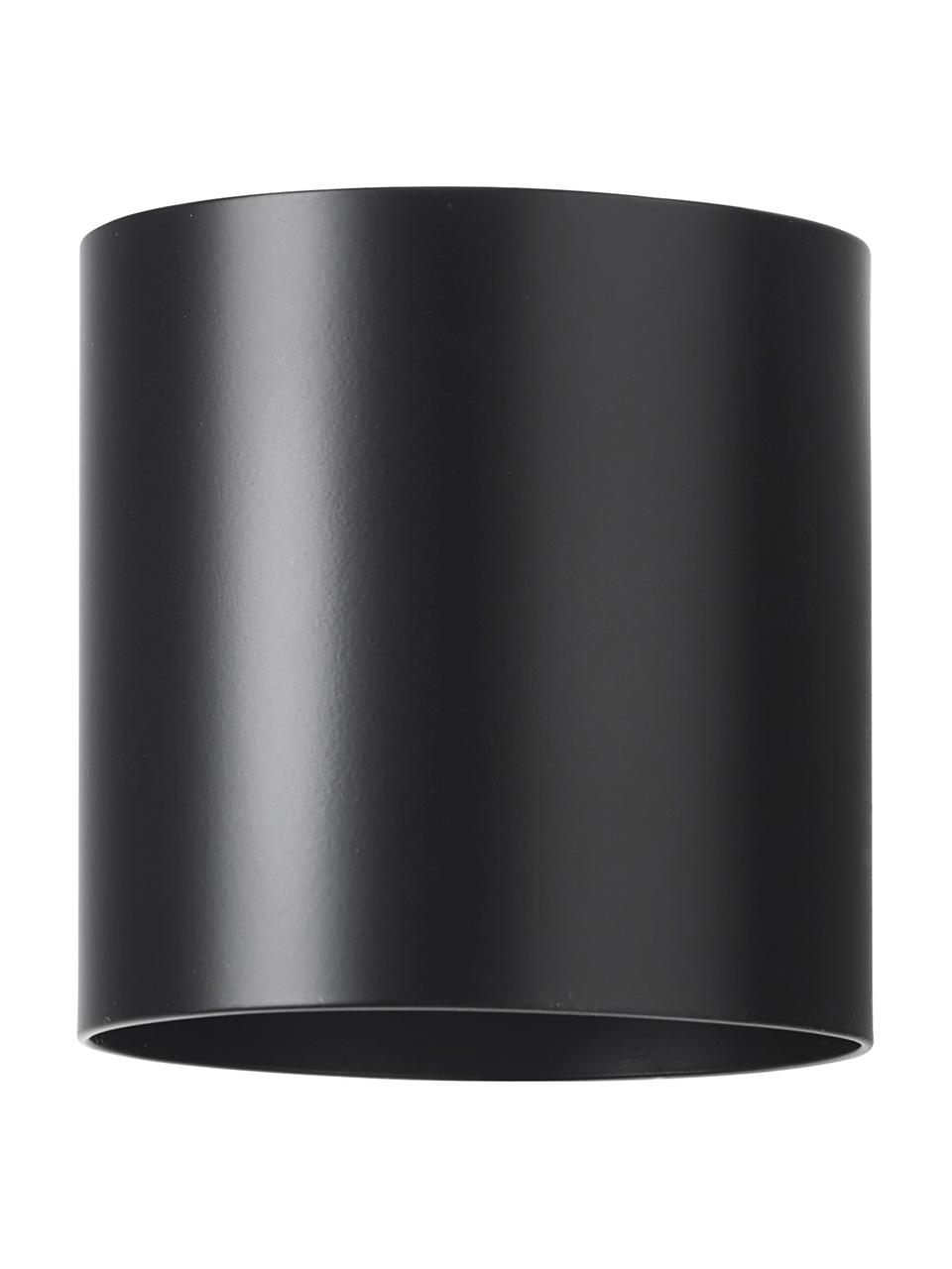 Malé nástěnné svítidlo Roda, Matná černá, Š 10 cm, V 10 cm