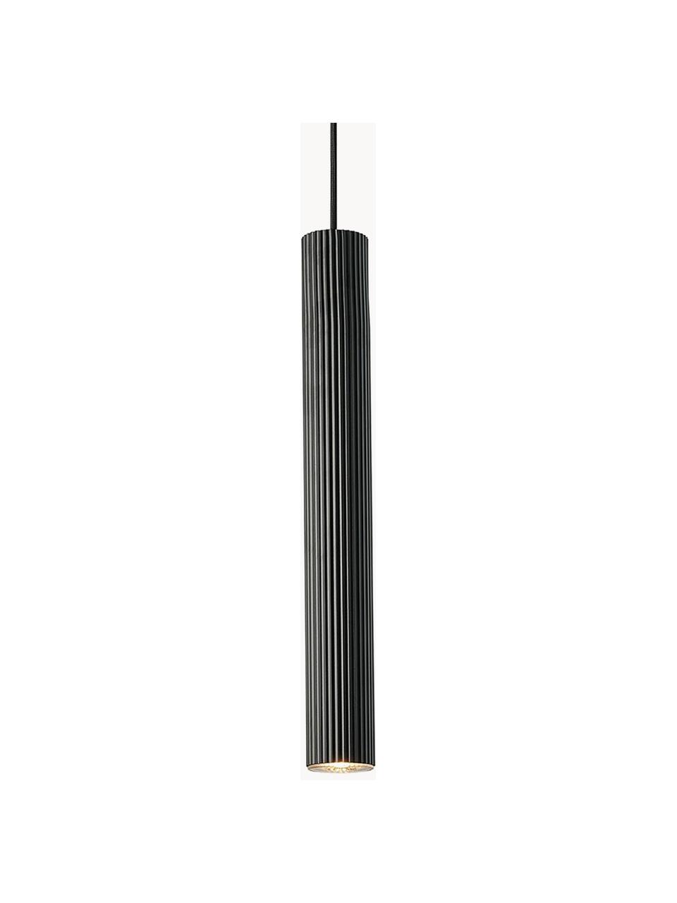 Petite suspension Vico, Noir, Ø 5 x haut. 40 cm