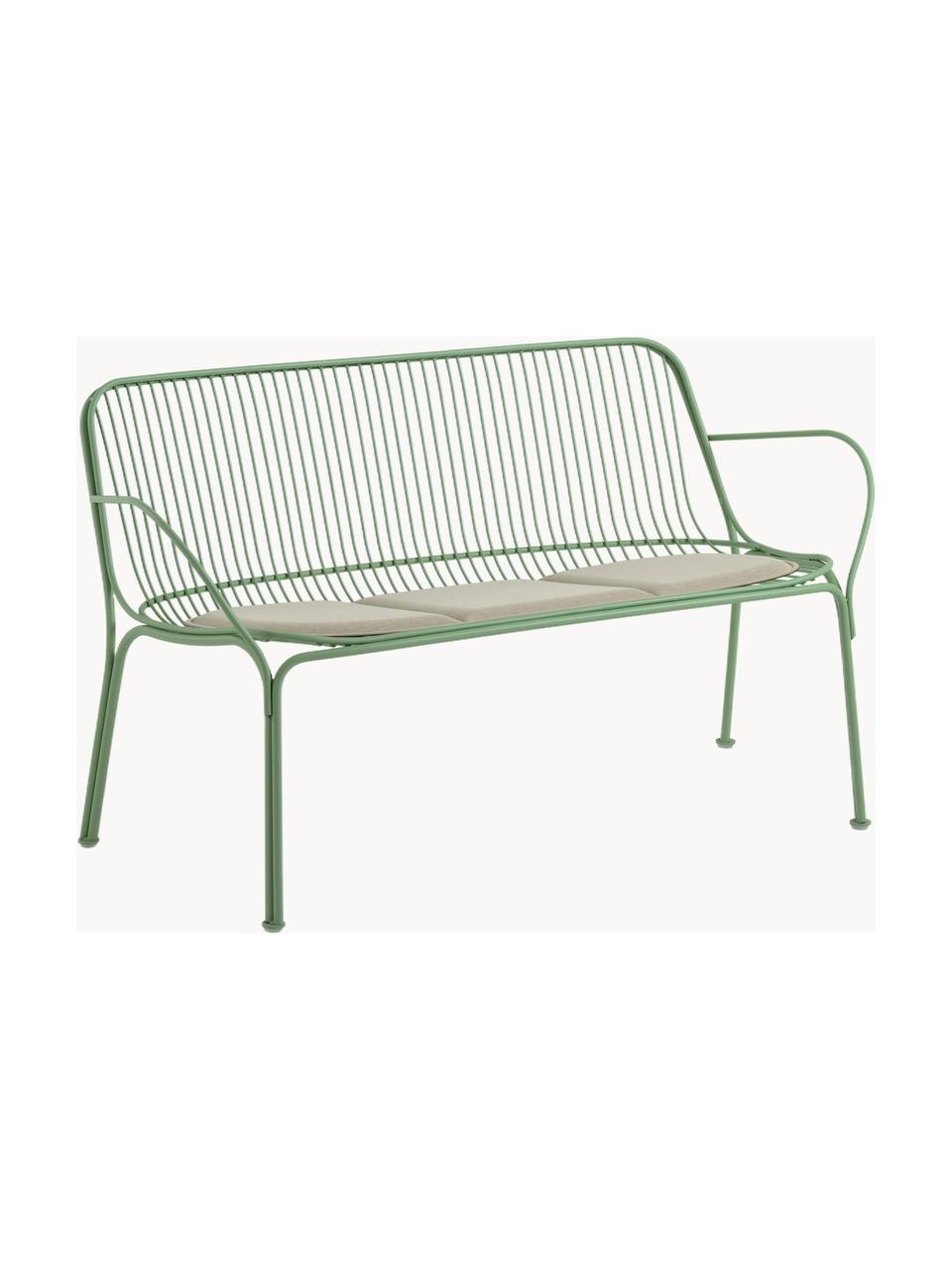 Cuscino sedia lungo Hiray, Rivestimento: 50% poliacrilico, 45% pol, Beige chiaro, Larg. 44 x Lung. 96 cm
