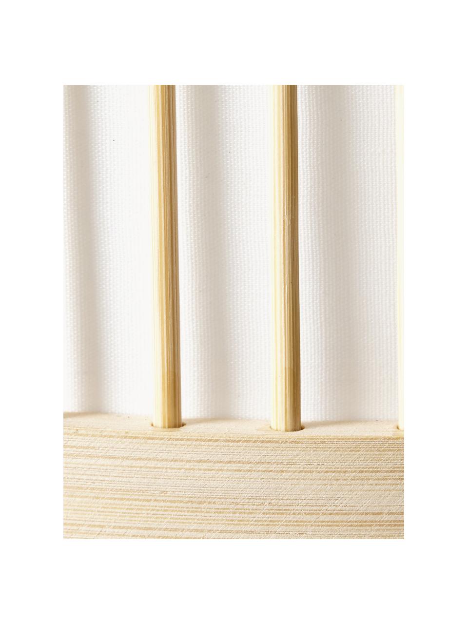 Lampada piccola da terra in bambù Nori, Struttura: bambù, Beige, Alt. 91 cm