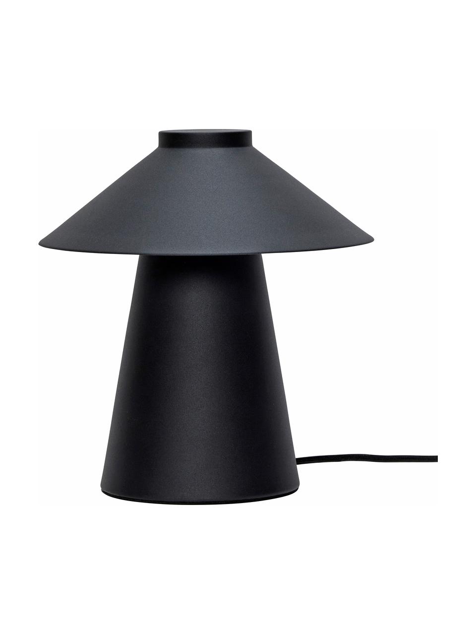 Lampa stołowa Chipper, Czarny, Ø 25 x W 26 cm