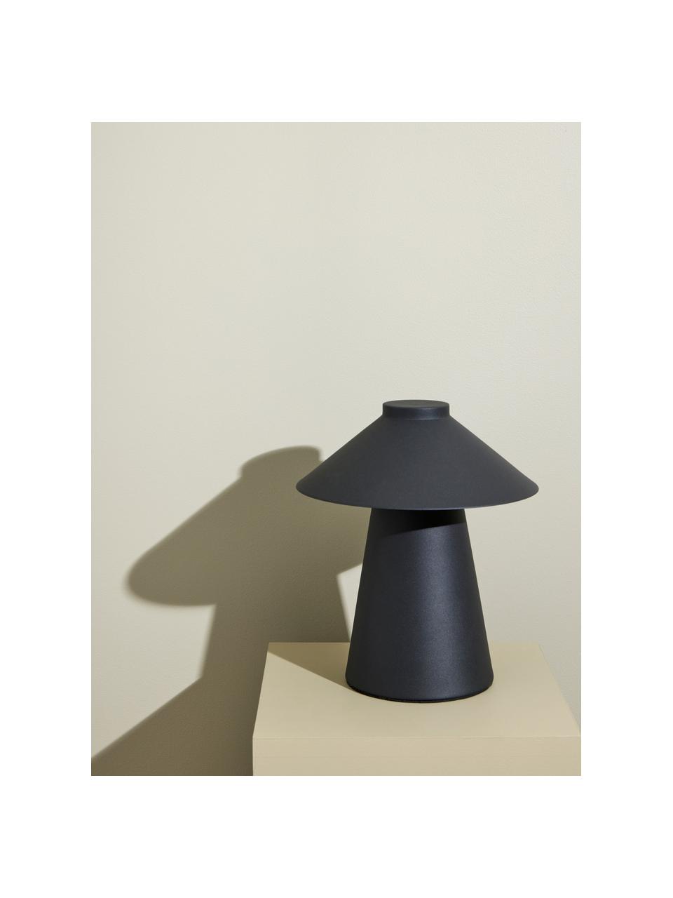 Stolová lampa Chipper, Čierna, Ø 25 x V 26 cm