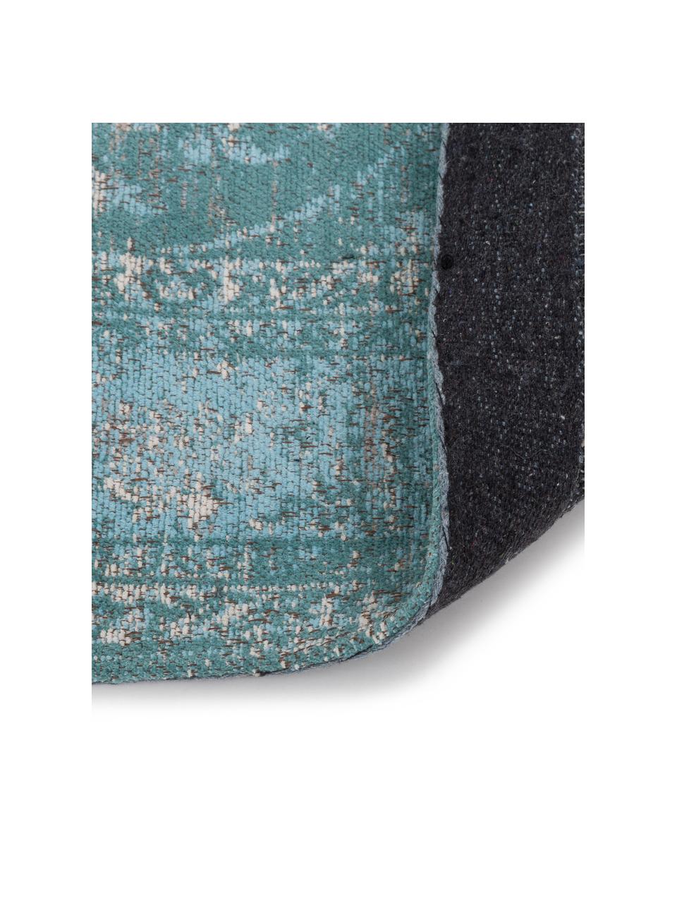 Ženilkový koberec Palermo, Odtiene modrej, Š 120 x D 180 cm (veľkosť S)