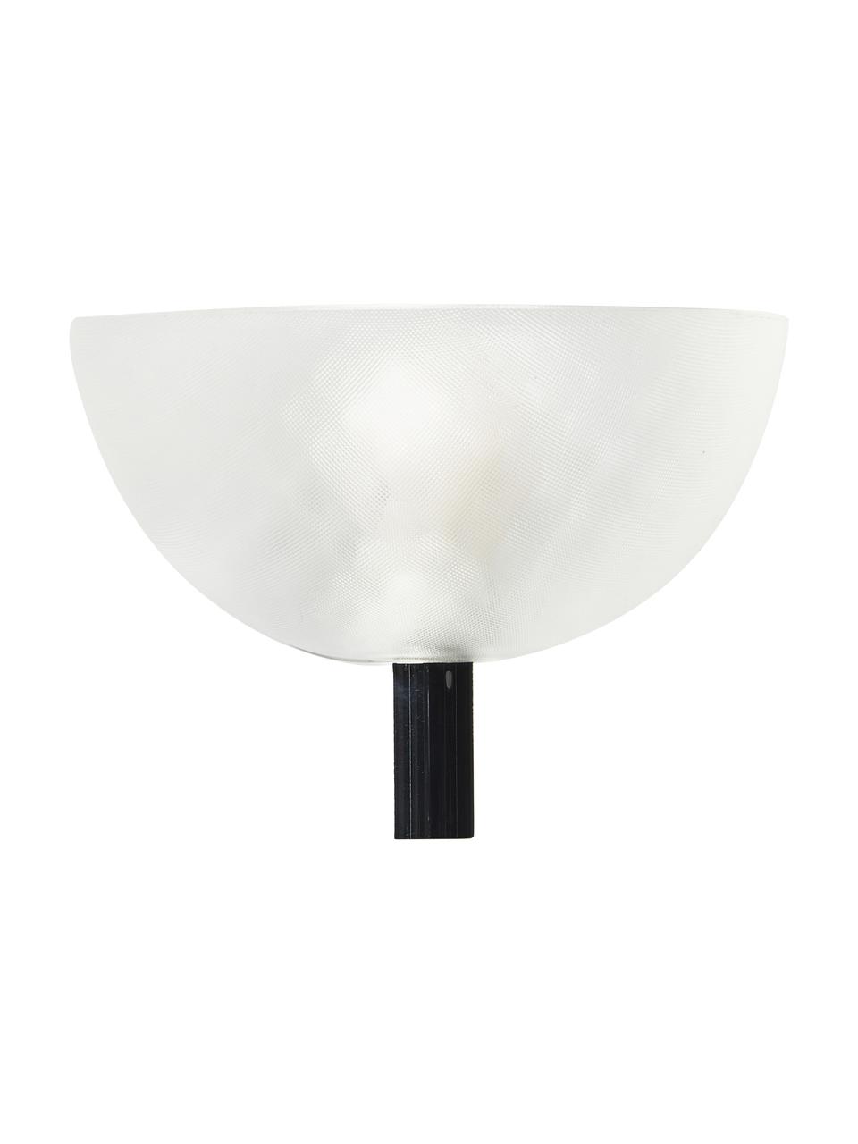 Kinkiet LED z funkcją przyciemniania Fata, Transparentny, odcienie chromu, S 16 x G 17 cm