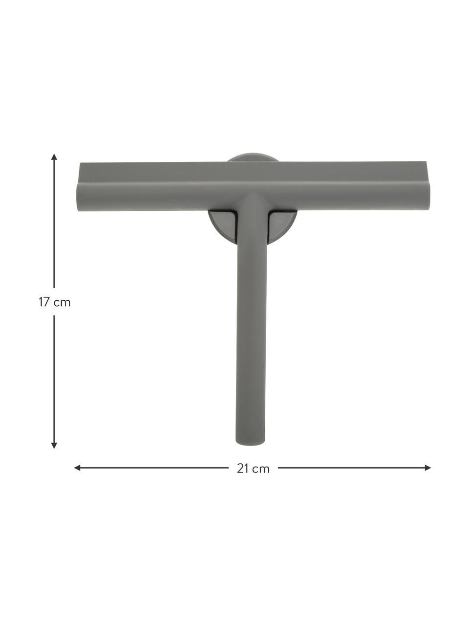 Stierka na okná s držiakom Nova, Sivá, Š 21 x V 5 cm