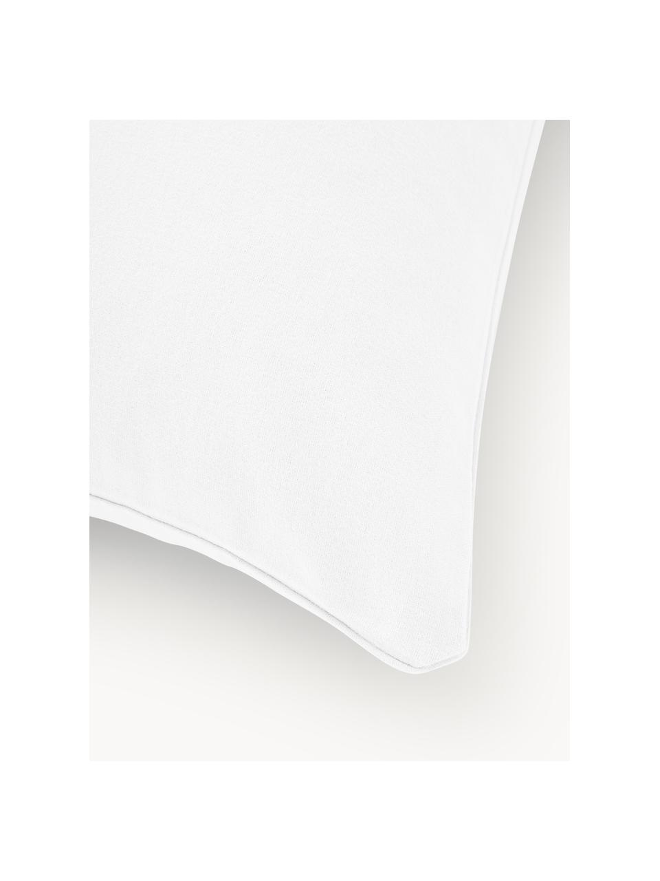 Funda de almohada de franela Biba, Blanco, An 45 x L 110 cm