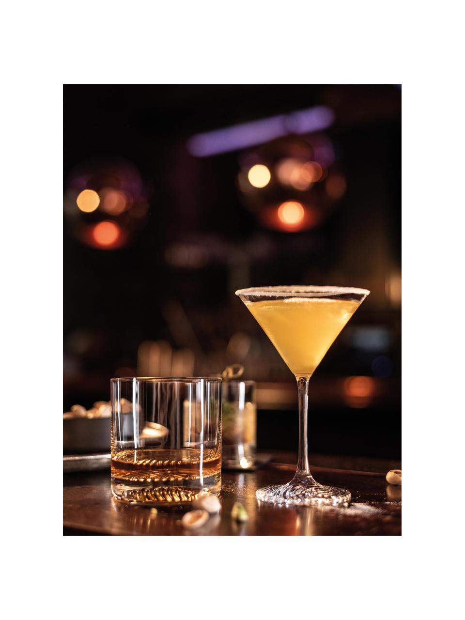 Copas martini de cristal Bar Special, 6 uds., Cristal Tritan, Transparente, Ø 10 x Al 16 cm, 170 ml