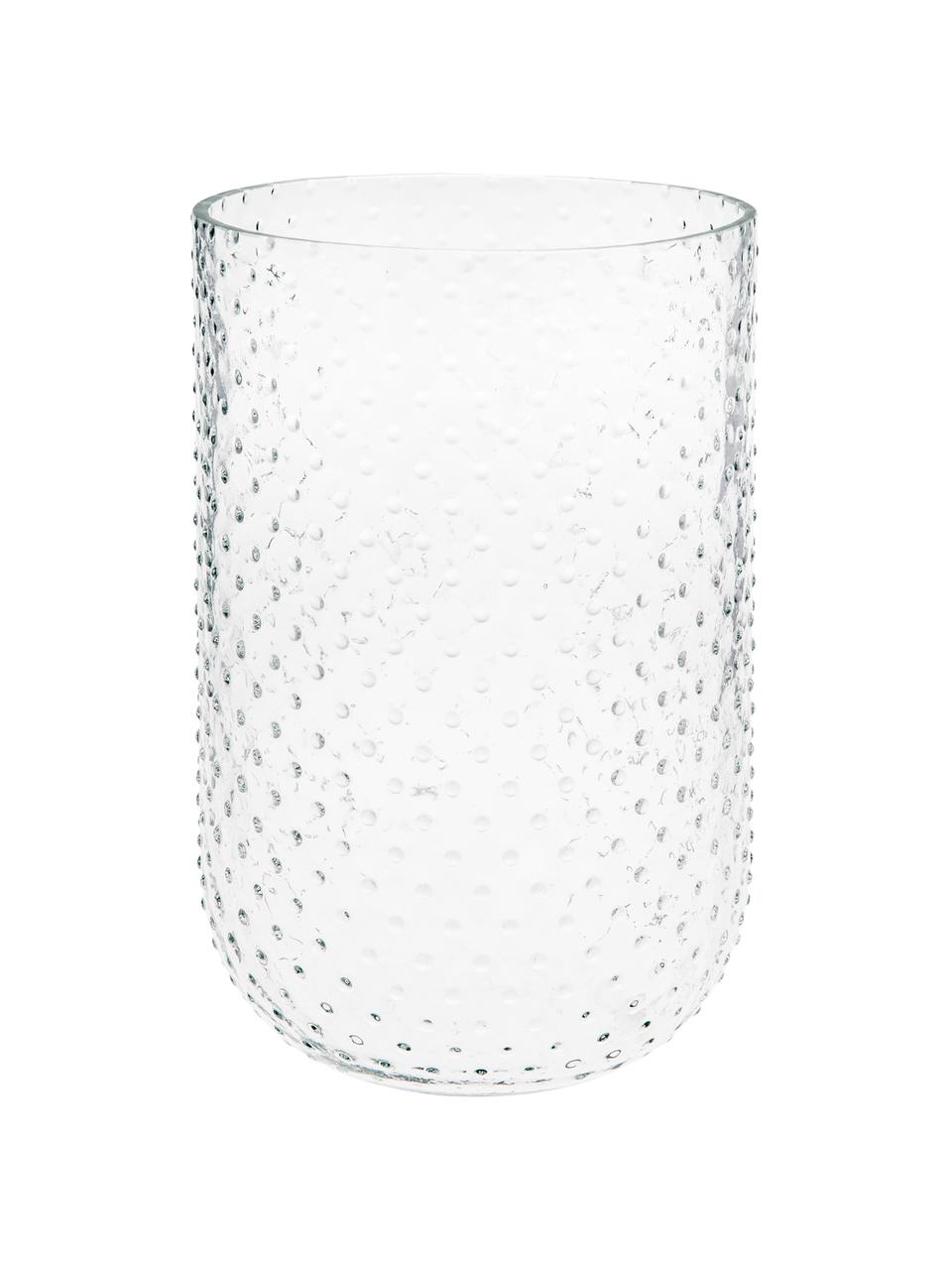 Jarrón de vidrio Bumble, Vidrio, Transparente, Ø 15 x Al 24 cm