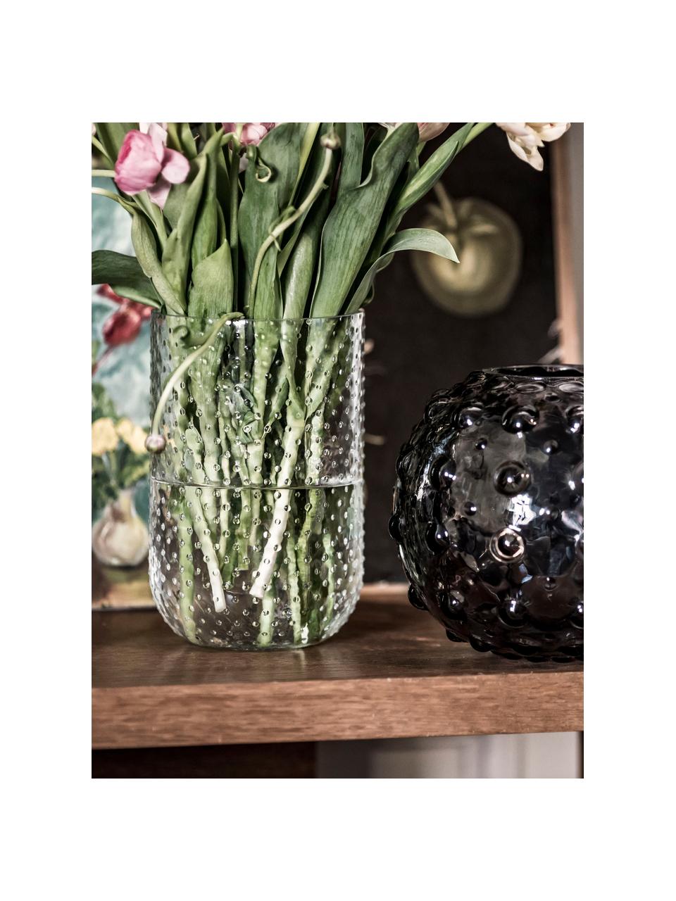 Vase en verre Bumble, Transparent