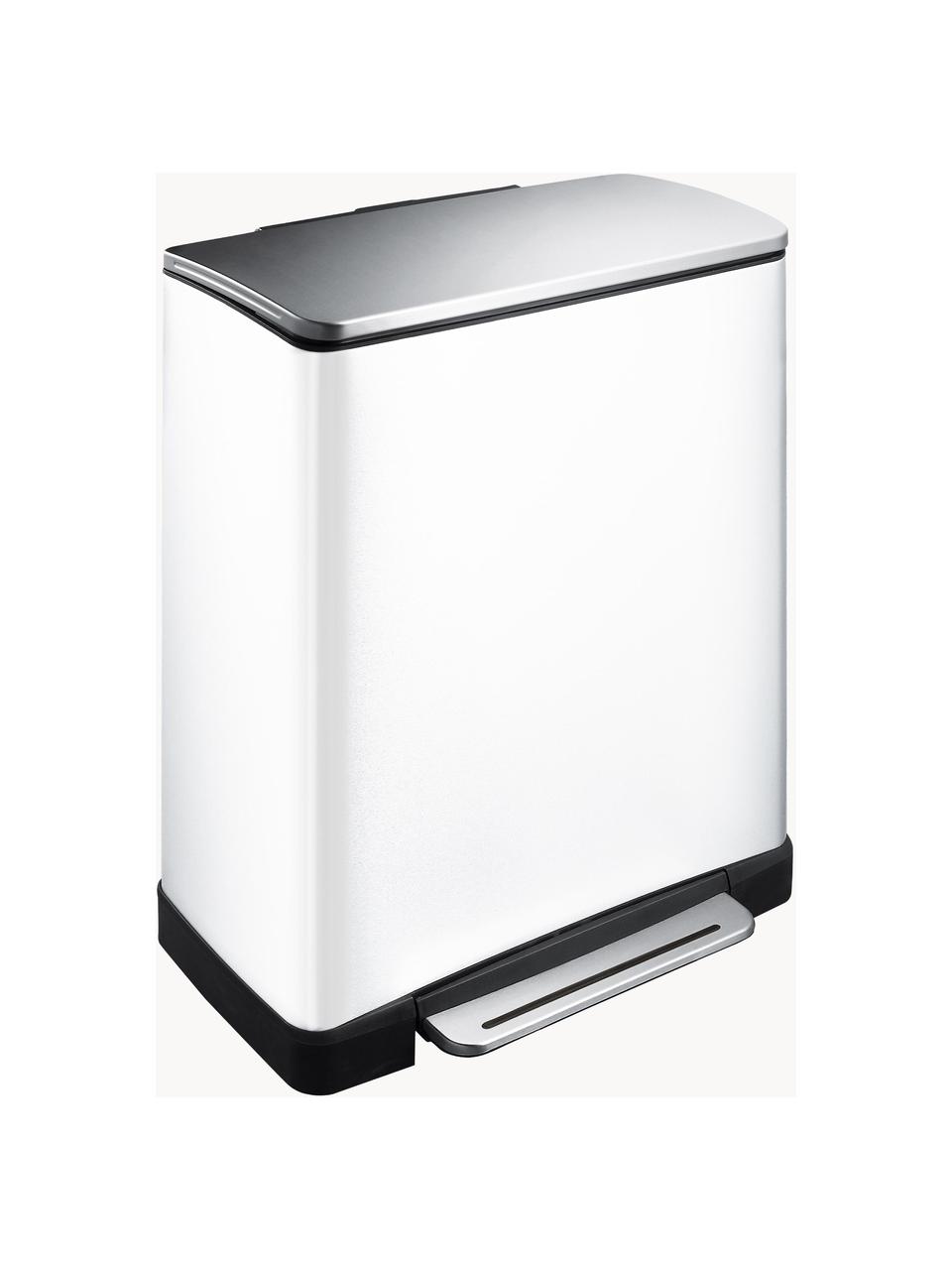 Kosz na śmieci Recycle E-Cube, 28 l + 18 l, Biały, S 50 x W 65 cm, 28 l + 18 l