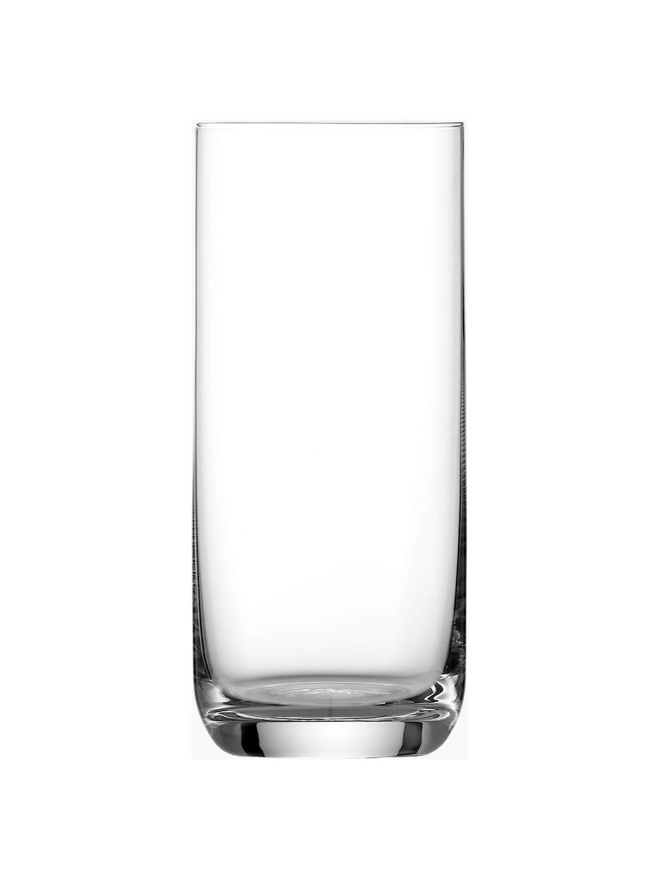 Malé křišťálové sklenice Classic, 6 ks, Křišťál, Zlatá, transparentní, Ø 6 cm, V 14 cm, 320 ml