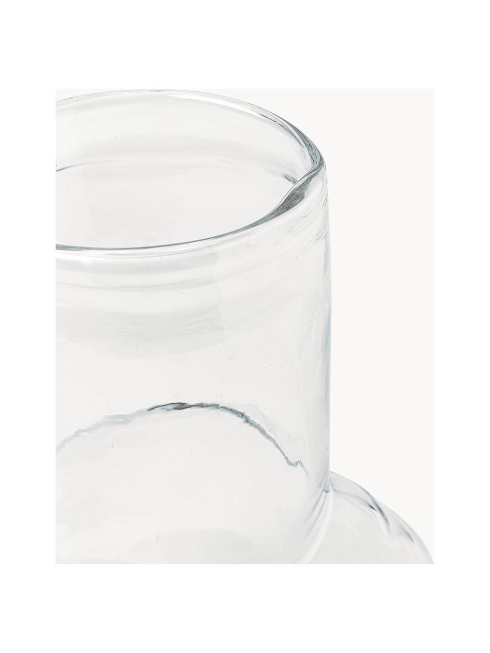 Glas-Vase Bunch, H 30 cm, Glas, Transparent, Ø 21 x H 30 cm